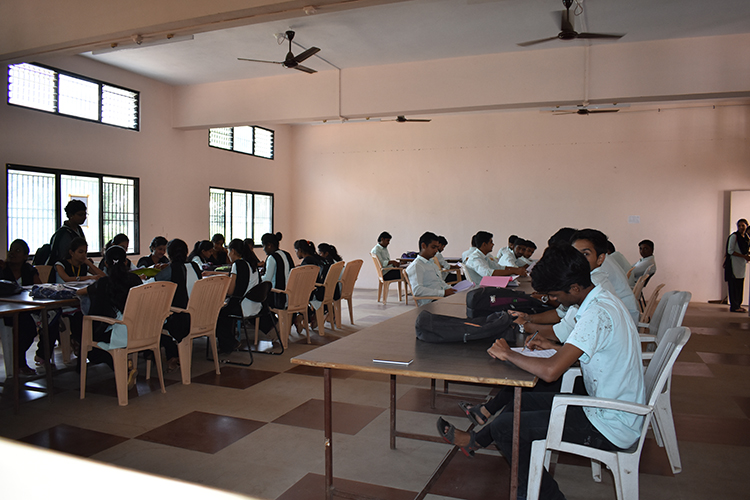 Central library at K. V. Patel College of Agriculture